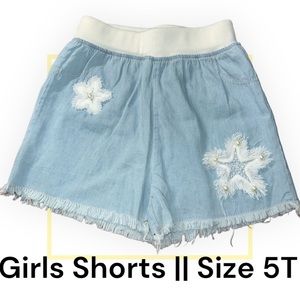 Girls Denim Shorts